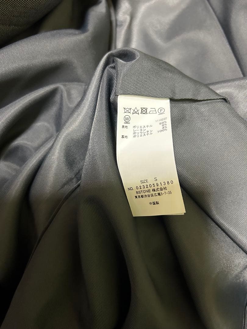 ワンピース 2WAY HERRINGBONE JACKET DRESS