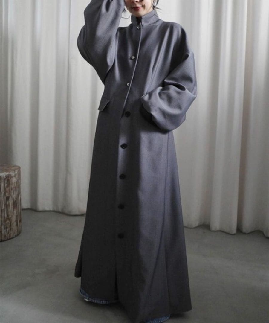 ワンピース 2WAY HERRINGBONE JACKET DRESS