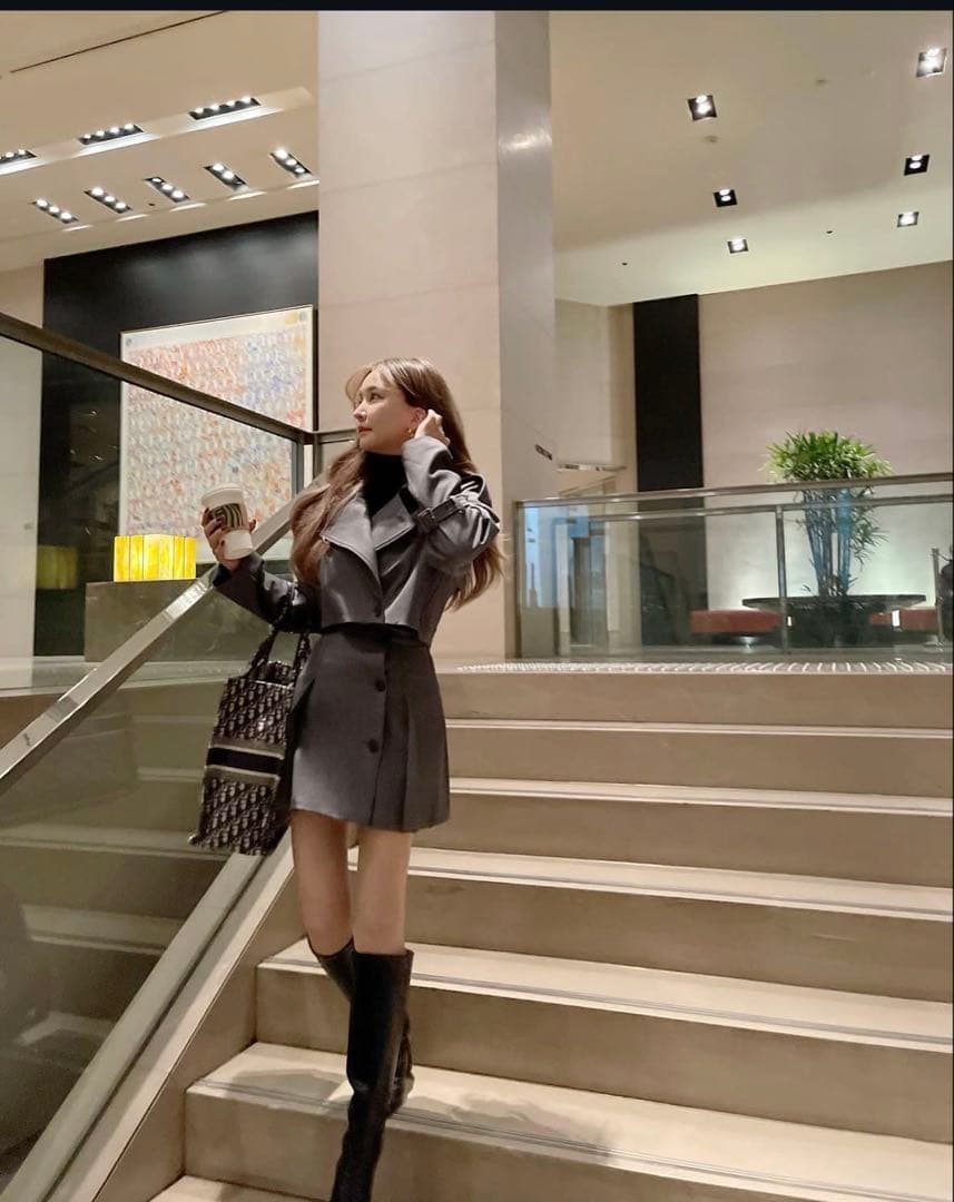 MAVIMOON ショートトレンチセットアップ　マビームーン　THETOE