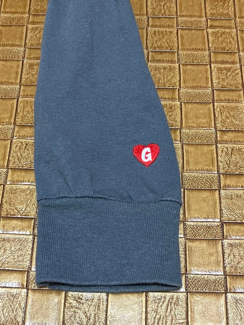 90s　グッドイナフ　UK　リーフロゴカットソー　/M　チャコール　ヴィンテージ