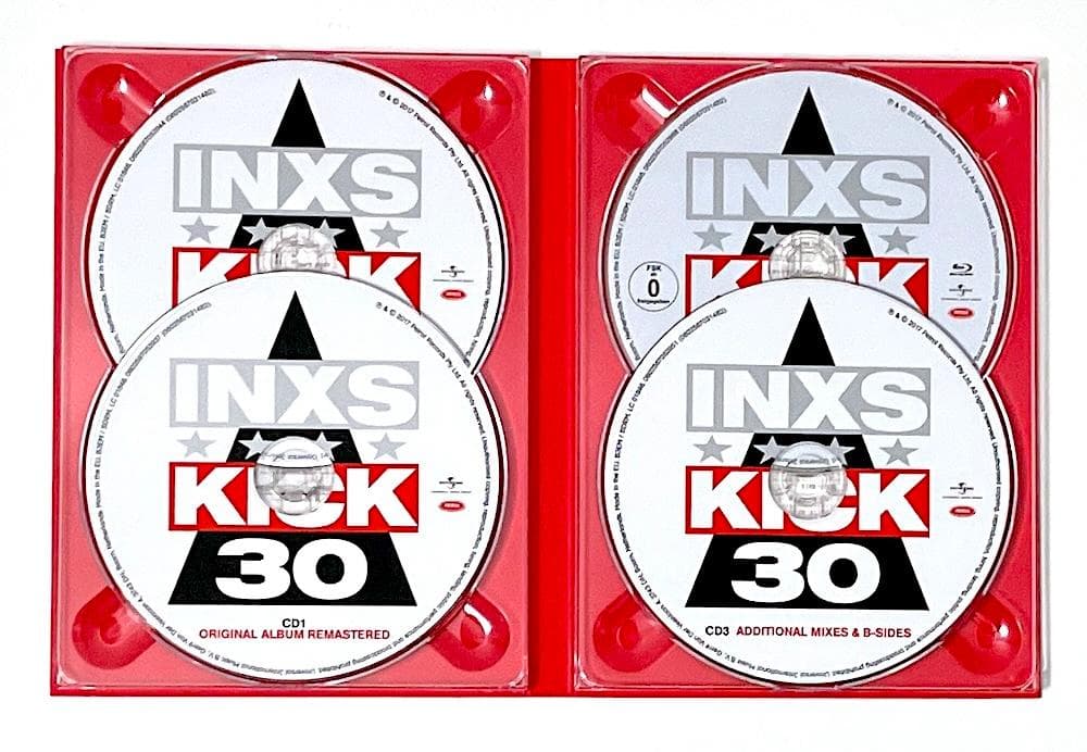 廃盤 INXS KICK 3CD+BLURAY 30TH ANNIVERSARY