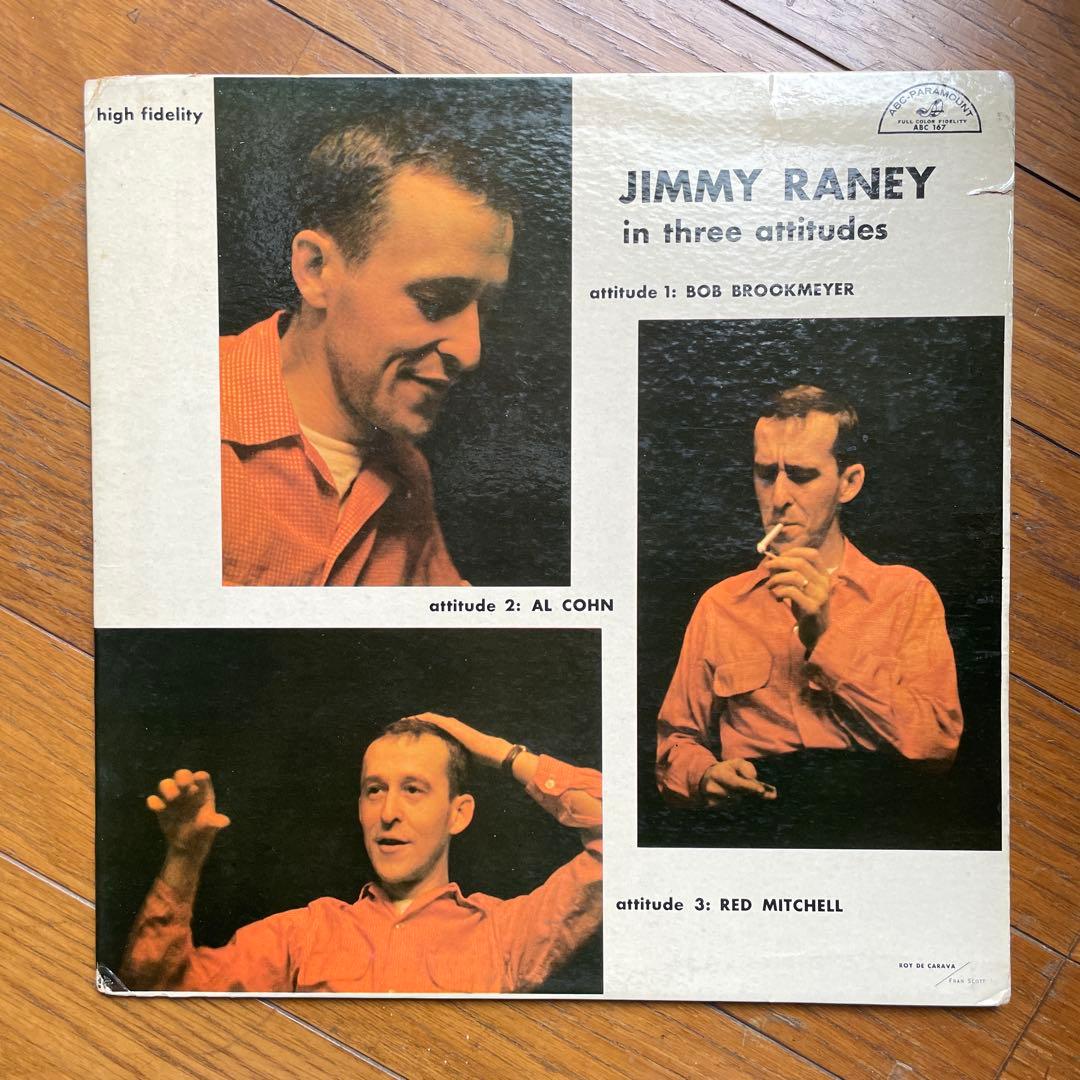 洋楽 JIMMY RANEY in three attitudes
