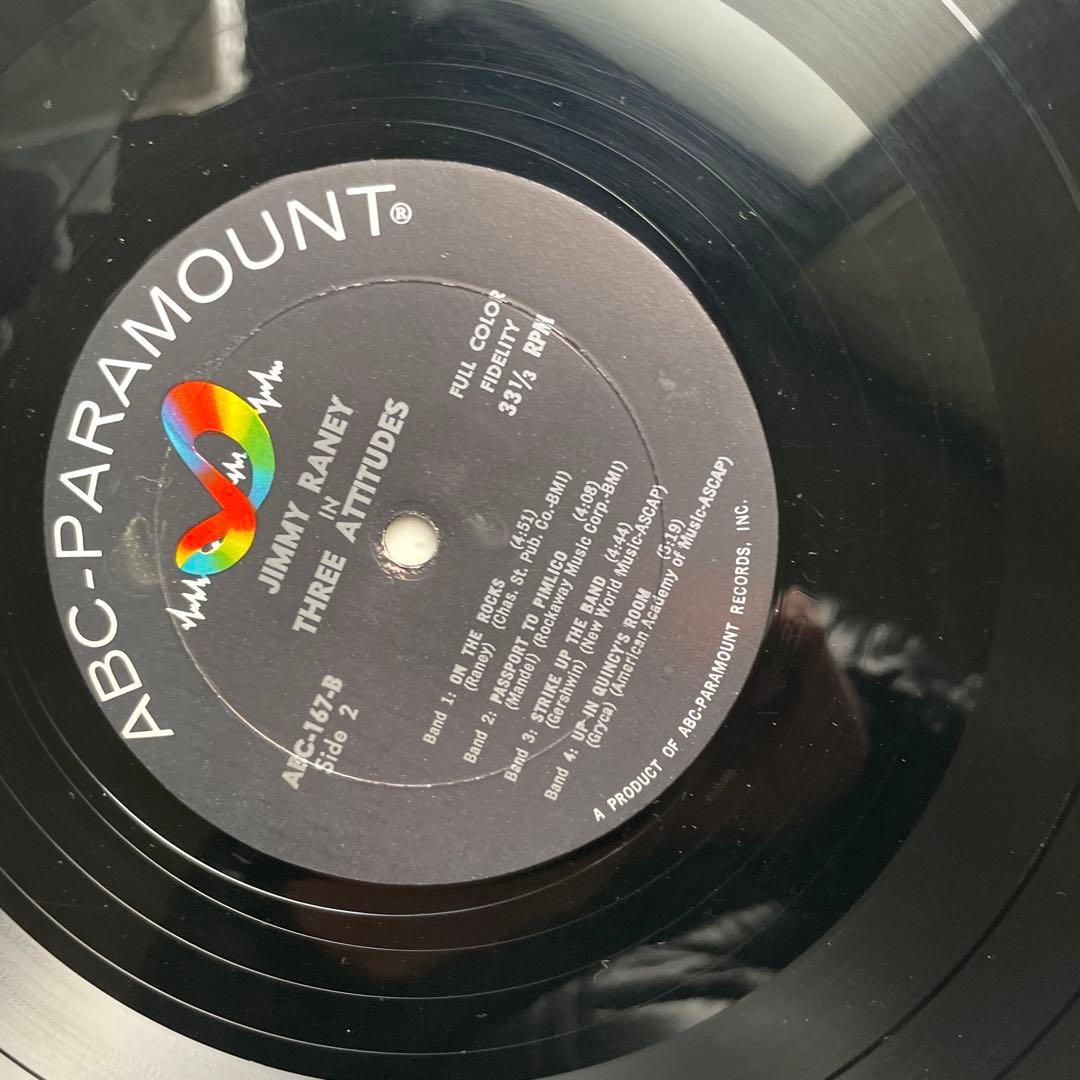 洋楽 JIMMY RANEY in three attitudes