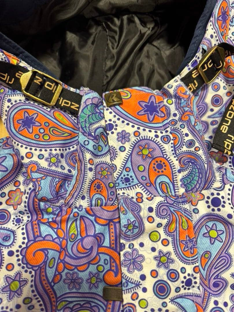 【美品】上RIPZONE Ｓ/下ミストラル　Ｍ スノーボードウェアセット