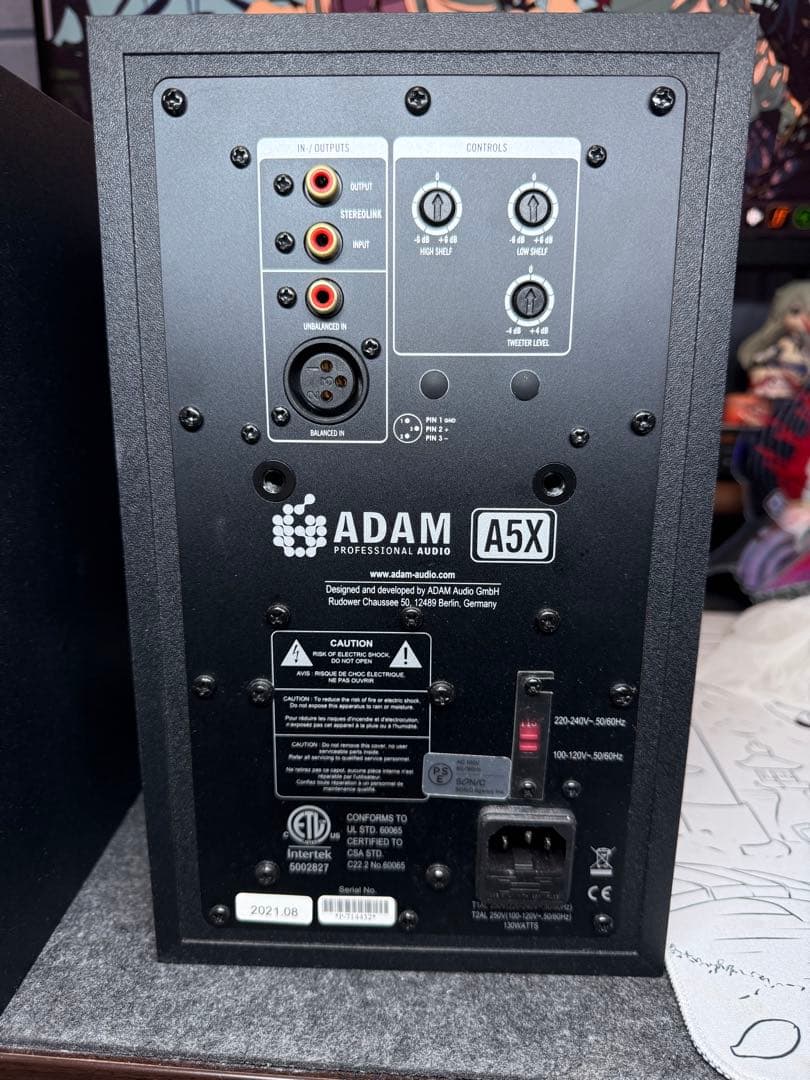 配信機器・PA機器・レコーディング機器 Adam a5x