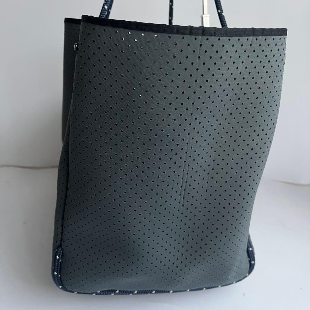 ✨美品✨　STATE OF ESCAPE トートバッグ　ポーチ付き　グレー