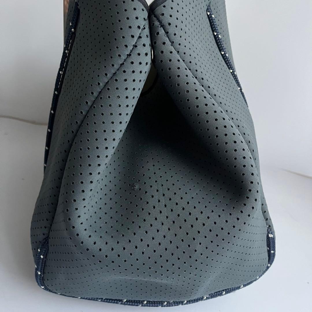 ✨美品✨　STATE OF ESCAPE トートバッグ　ポーチ付き　グレー