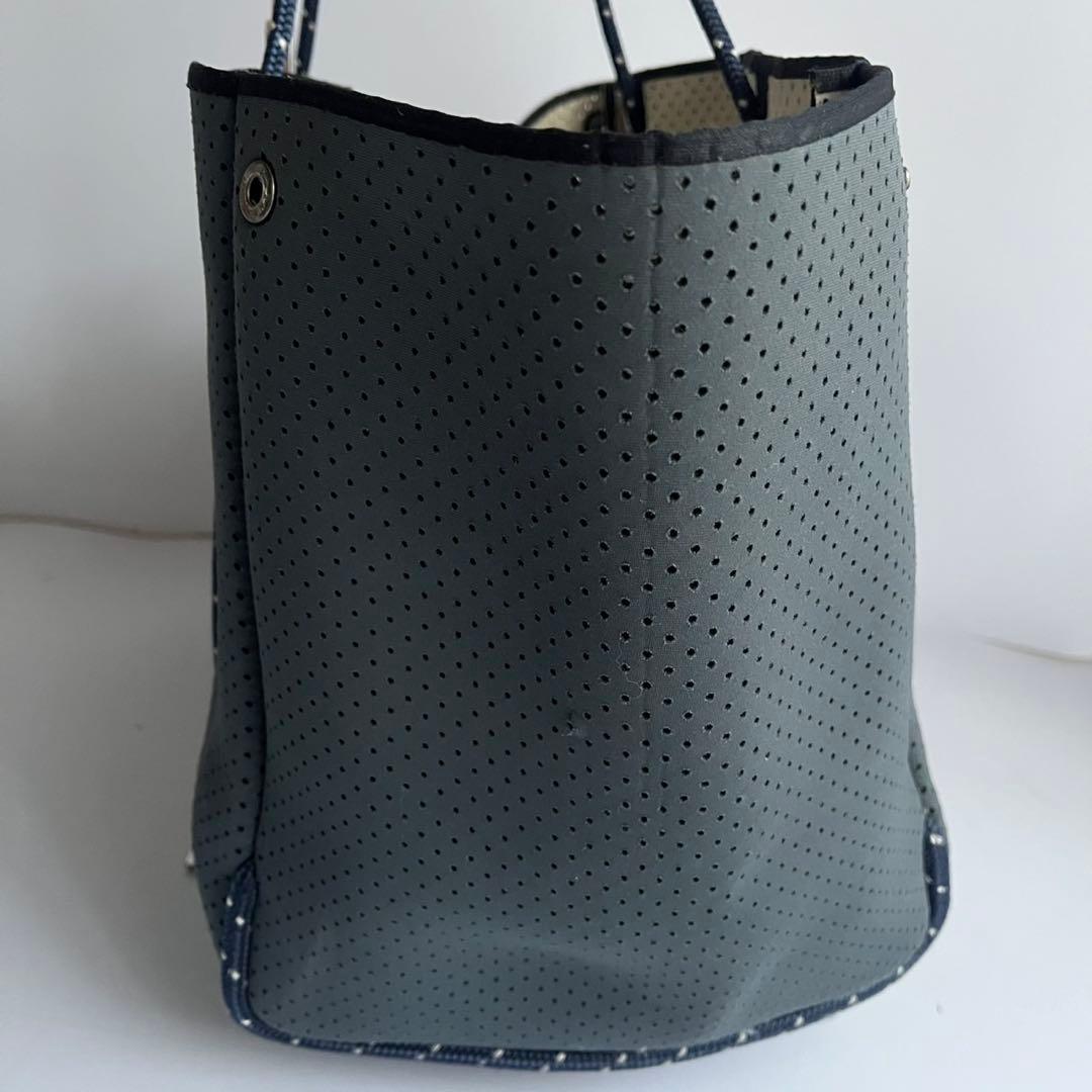 ✨美品✨　STATE OF ESCAPE トートバッグ　ポーチ付き　グレー