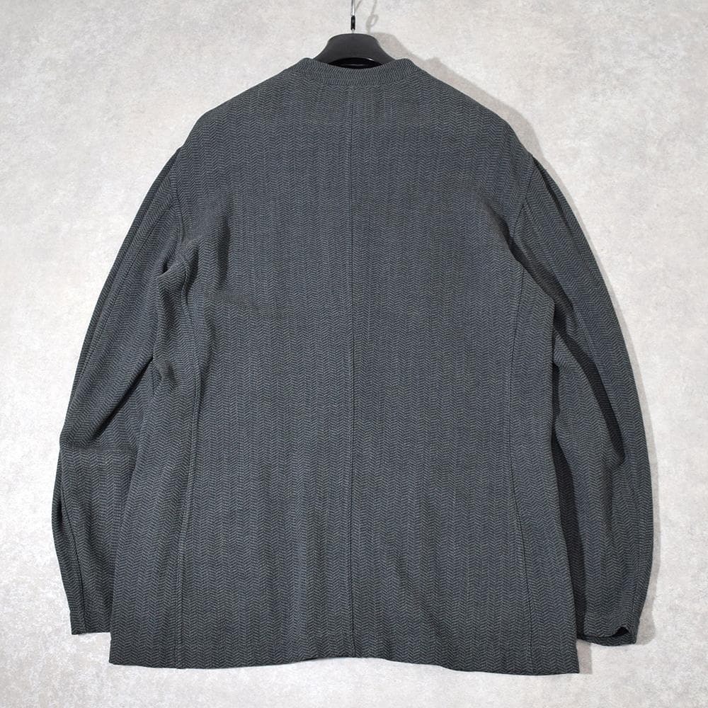 80s vintage Giorgio Armani マオカラーニットジャケット