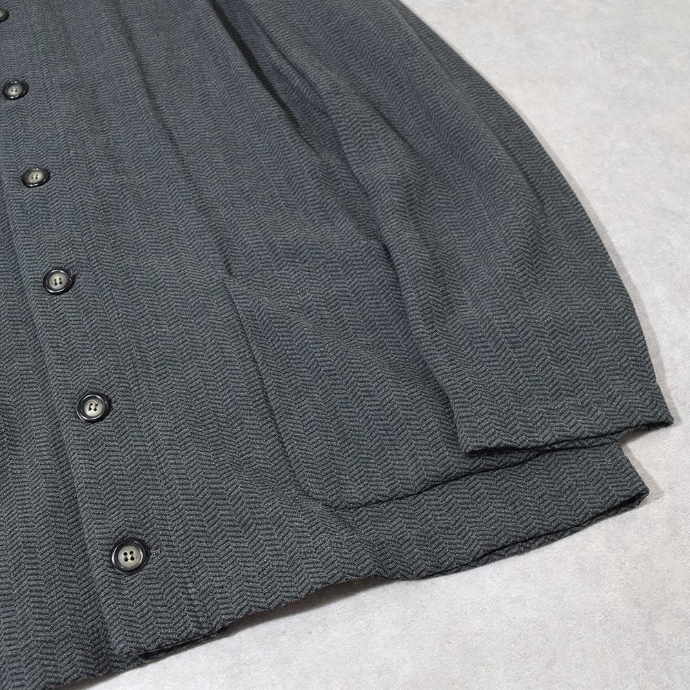 80s vintage Giorgio Armani マオカラーニットジャケット