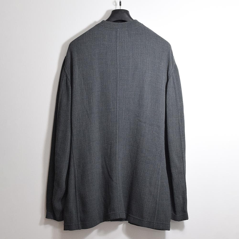 80s vintage Giorgio Armani マオカラーニットジャケット