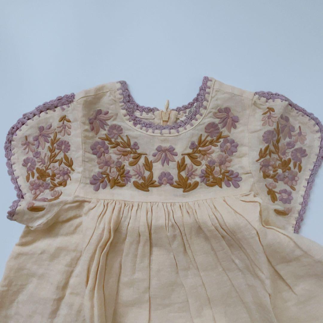 ワンピース apolina MTO Stevie Dress Heather 2-3Y