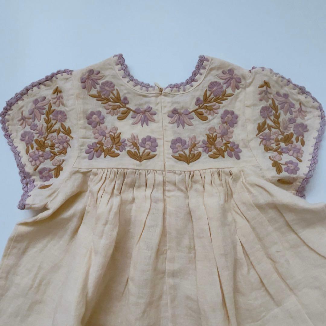 ワンピース apolina MTO Stevie Dress Heather 2-3Y