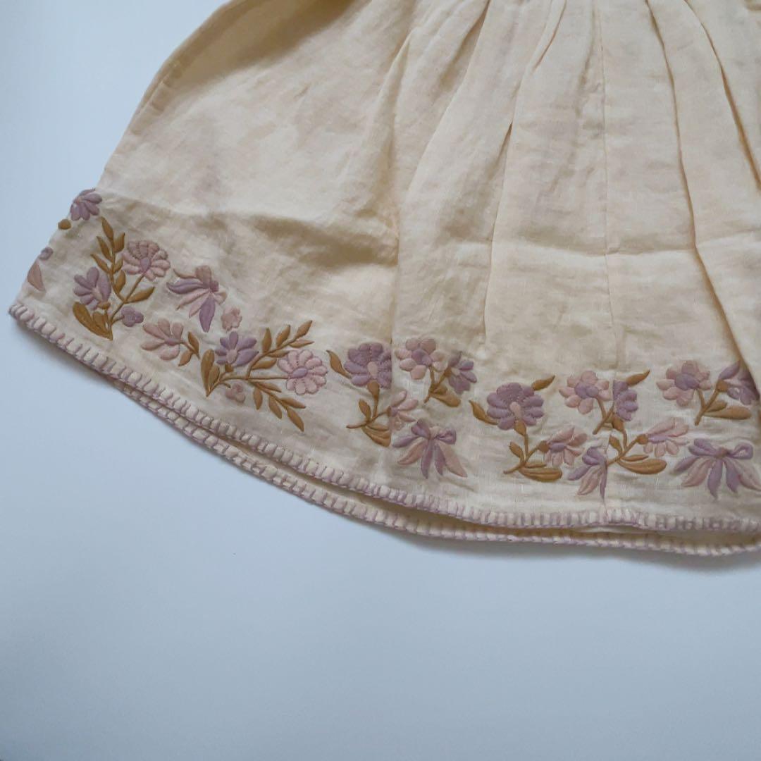 ワンピース apolina MTO Stevie Dress Heather 2-3Y