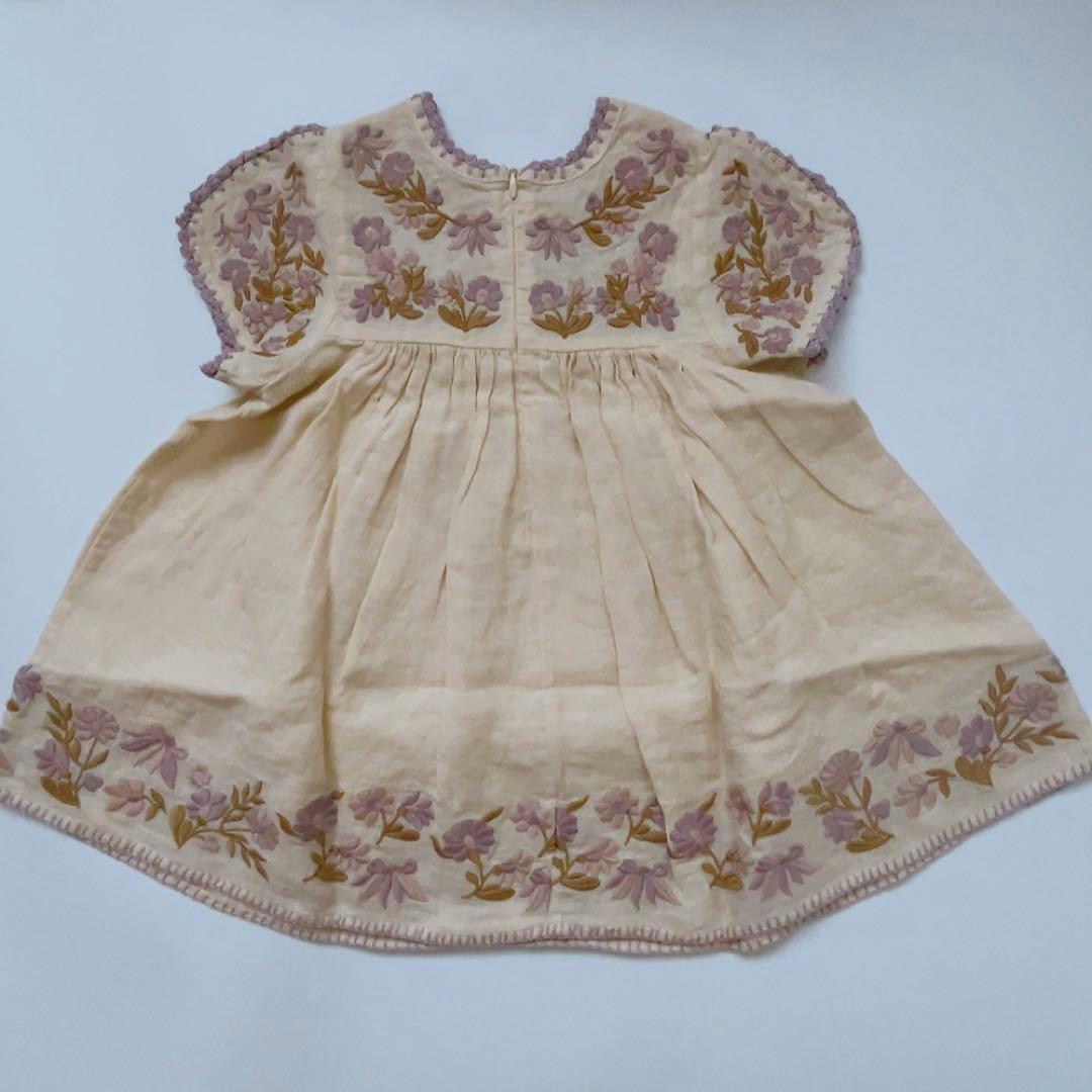 ワンピース apolina MTO Stevie Dress Heather 2-3Y