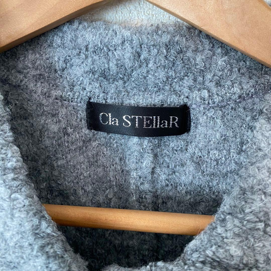 サロペット・オーバーオール・オールインワン ClaSTElLaR / Knit rompers(gray)