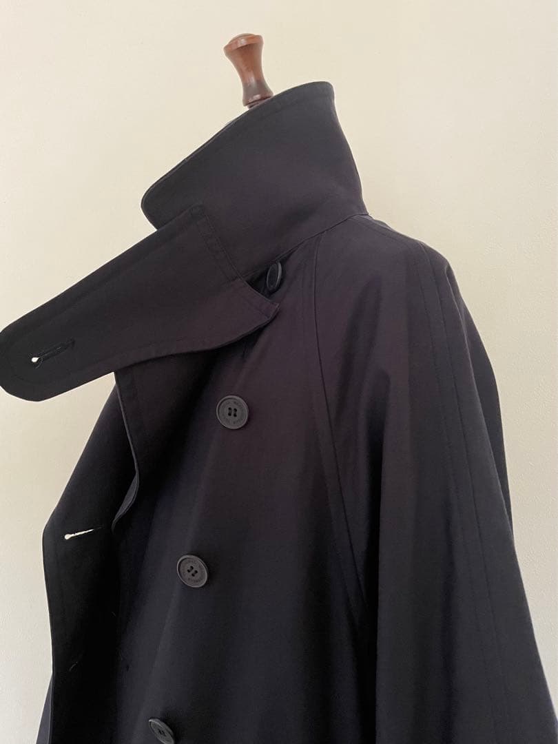【トラディショナルウェザーウェア】オーバーショートトレンチコート