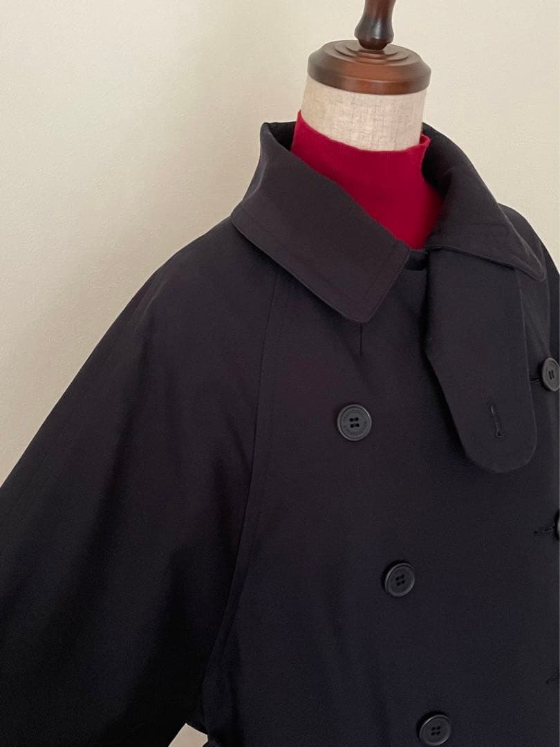 【トラディショナルウェザーウェア】オーバーショートトレンチコート