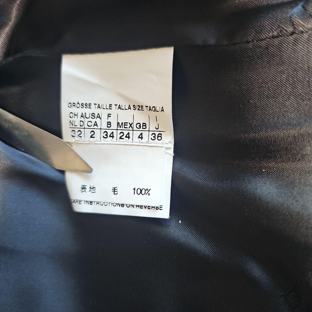 マックスマーラ　Max Mara　白タグ　チェスターコート　サイズ36 グレー