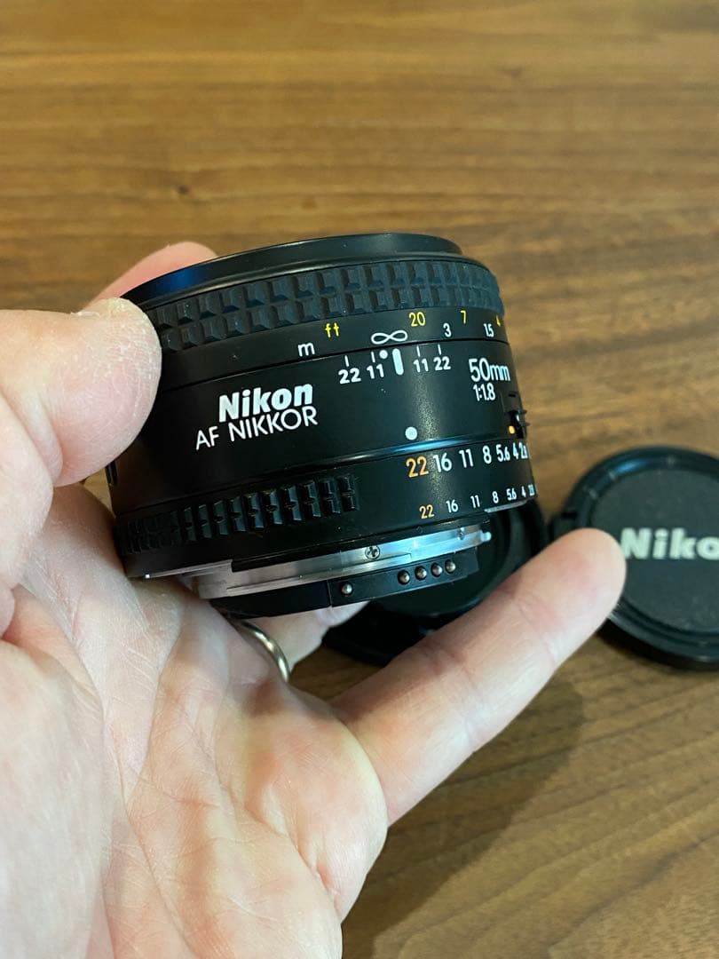 Nikon AF NIKKOR 50mm f/1.8 ニコン　単焦点レンズ