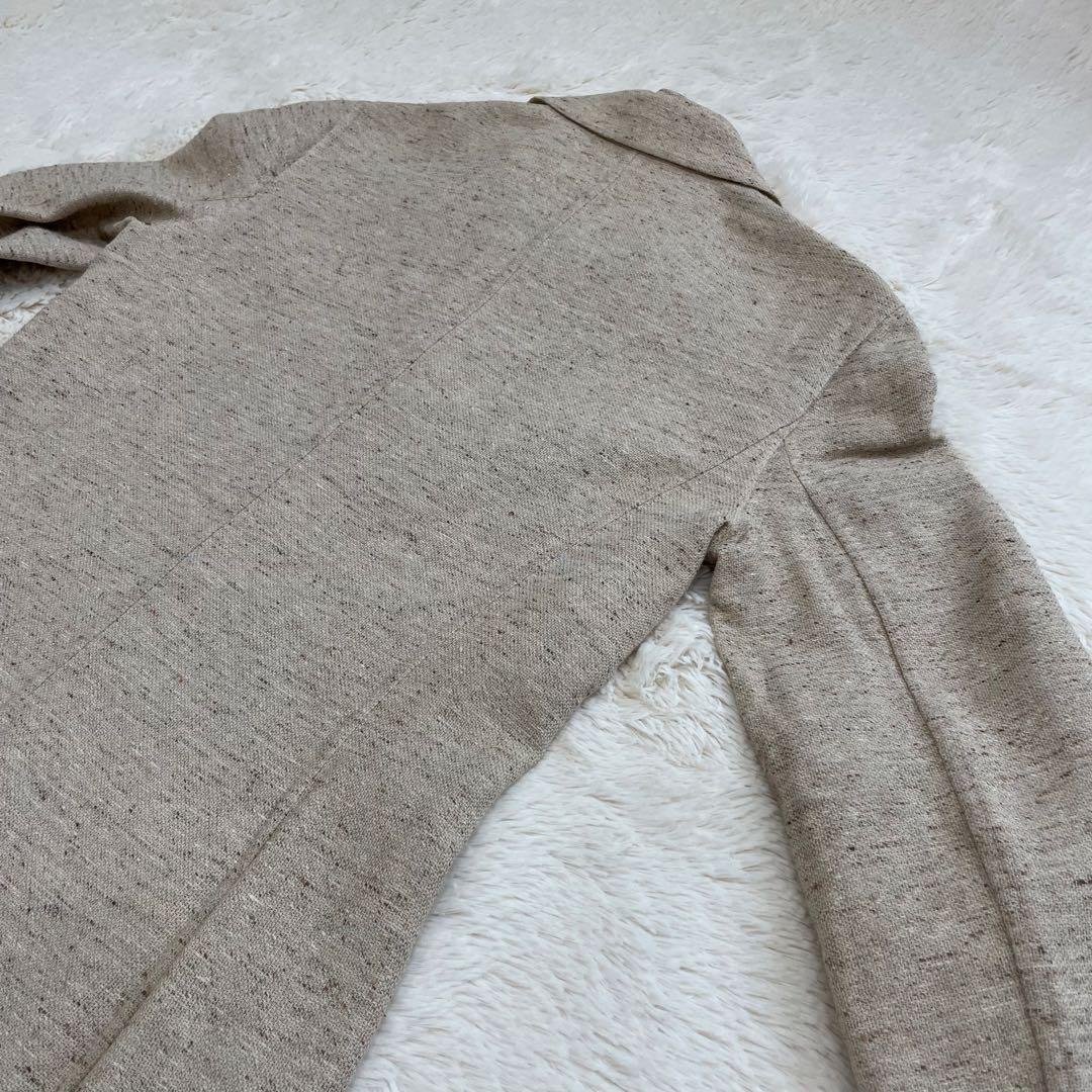 CELINE セリーヌ　ロングリバーコート　薄手　シルク　ウール　ツイード　３６