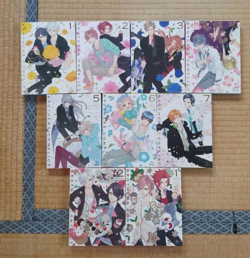BROTHERS CONFLICT　全7巻+OVA全2巻