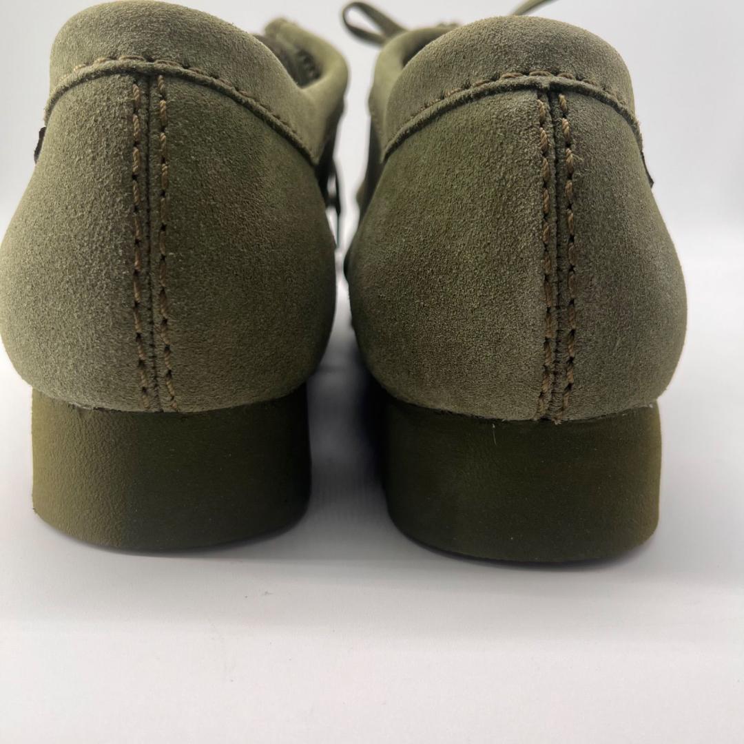 13455✨美品✨クラークス シューズ ワラビー ゴアテックス オリーブ