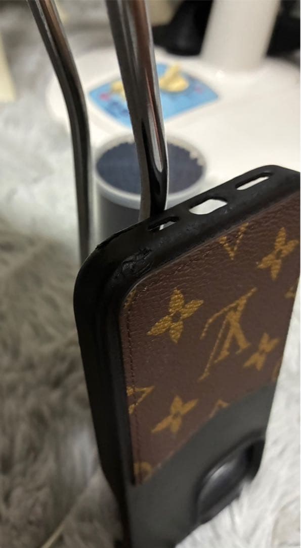 Louis Vuitton モノグラム レザーケース　16promax