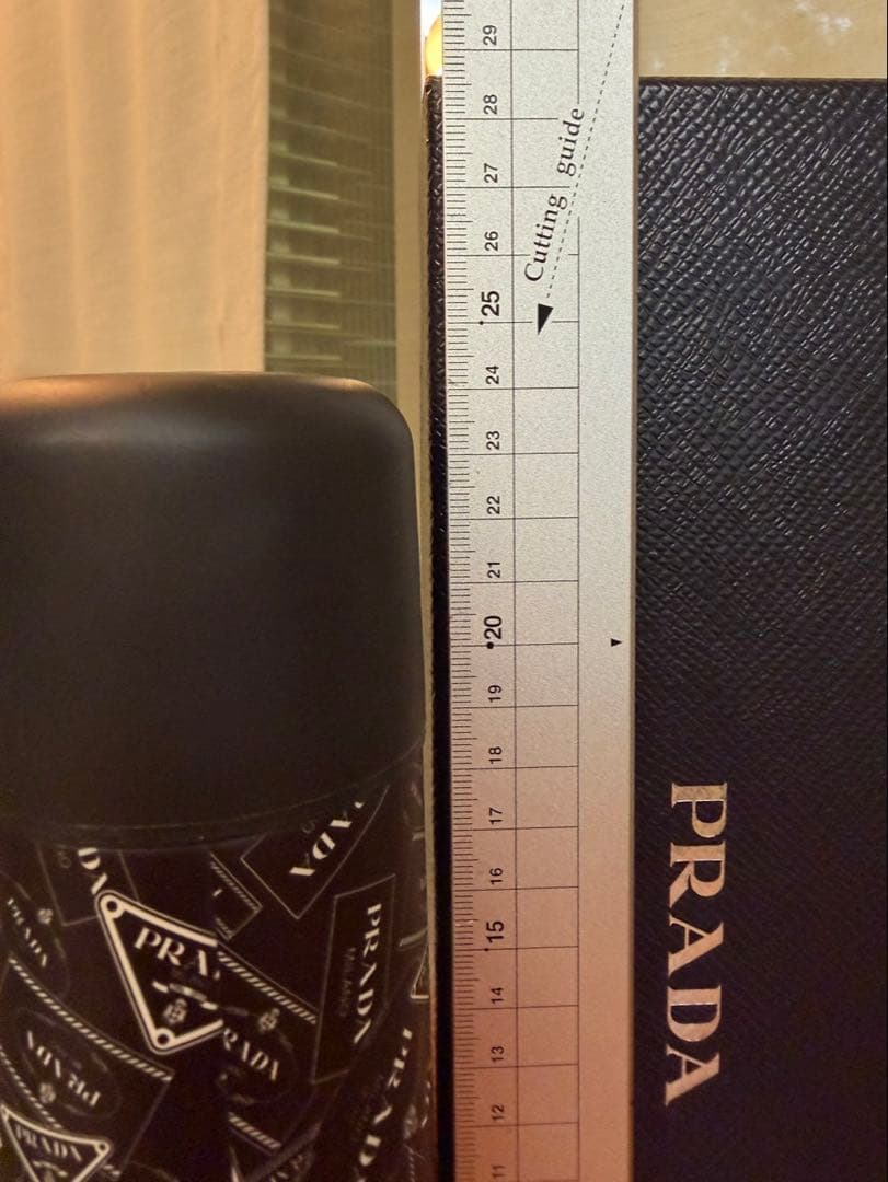 PRADA ロゴプリント 水筒 トラベルボトル&ボトルケース