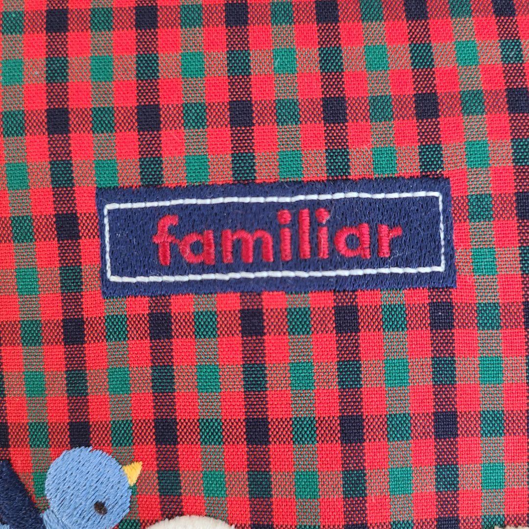 完売品familiar 母子手帳ケース チェック柄 003