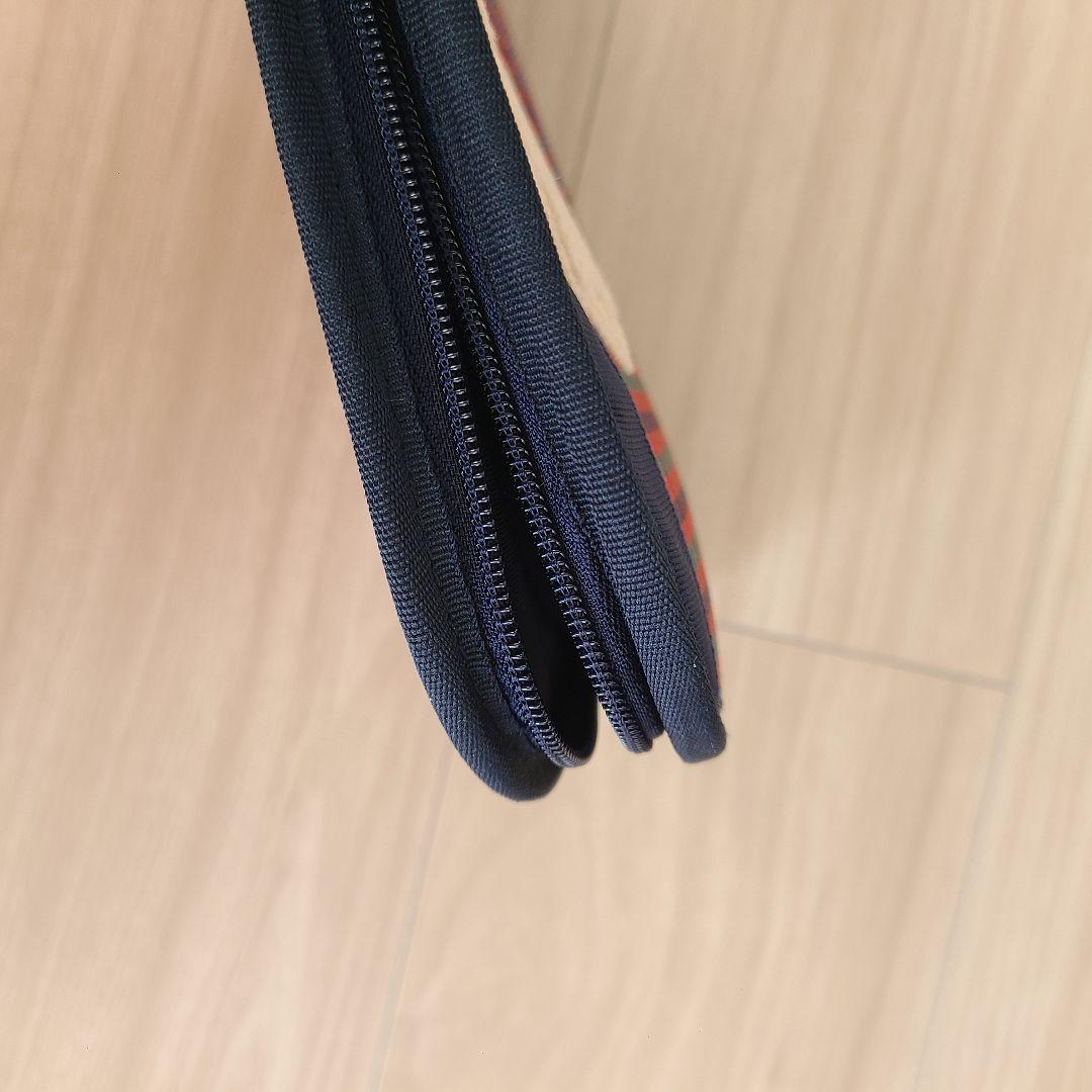 完売品familiar 母子手帳ケース チェック柄 003