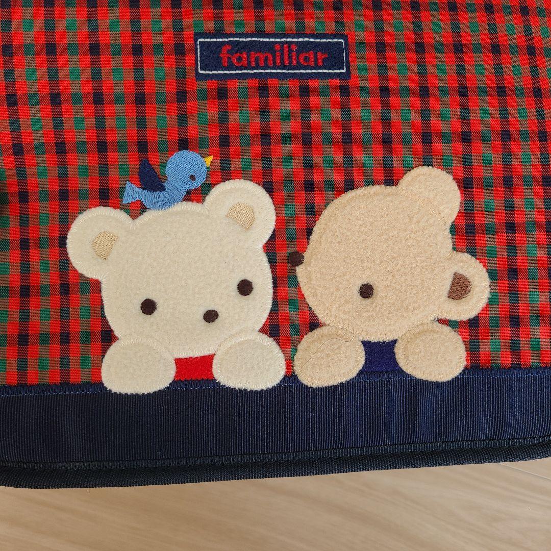 完売品familiar 母子手帳ケース チェック柄 003