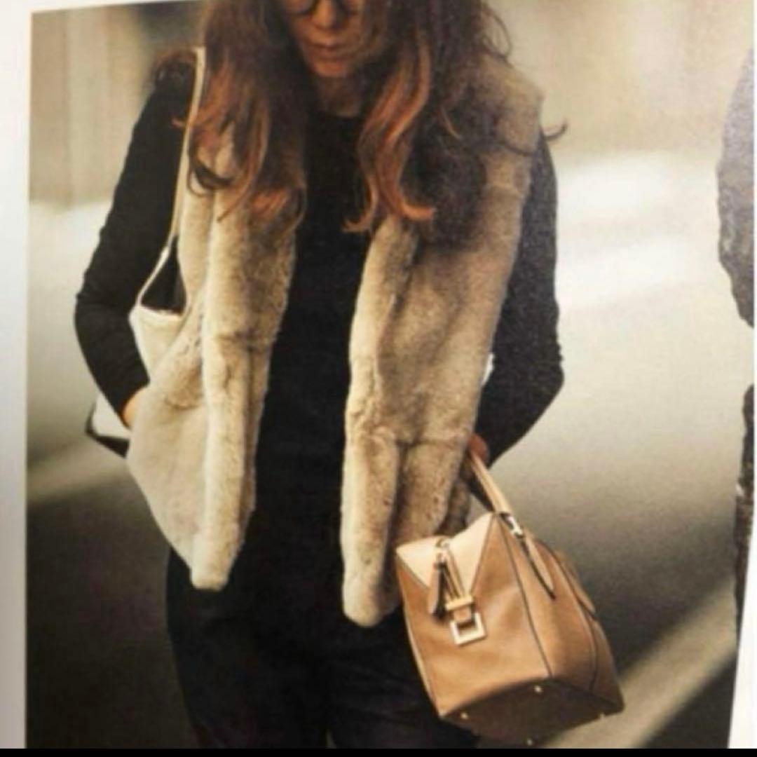 定価約 7万 未使用級✨️ Ballsey ラビットファー ベスト 菊池京子