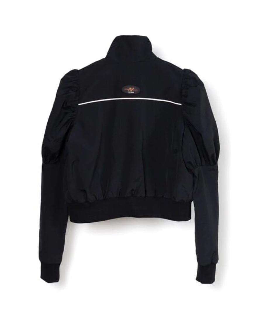 NON TOKYO パフスリーブナイロンブルゾン