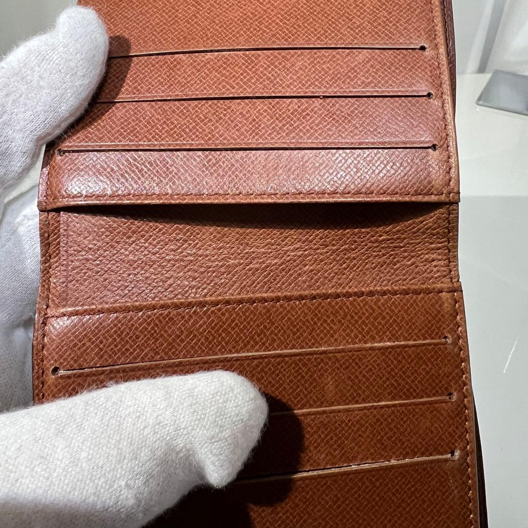 ルイヴィトン★Louis Vuitton★二つ折り財布 札入れ カードモノグラム
