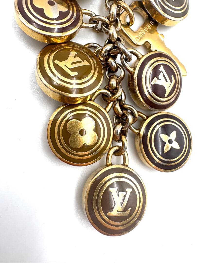 ルイヴィトン ポルトクレ バスティーユ キーリング チャーム キーホルダー