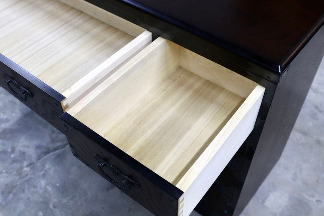 GMIS130○民芸家具 サイドボード リビングボード 整理箪笥 チェスト 民藝