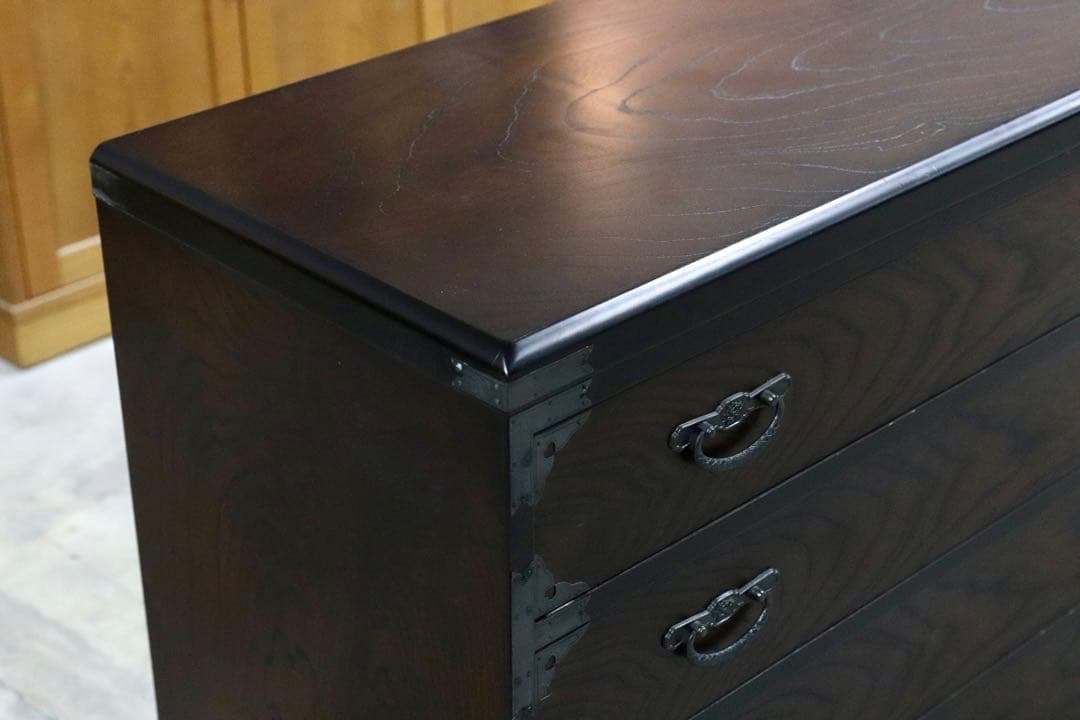 GMIS130○民芸家具 サイドボード リビングボード 整理箪笥 チェスト 民藝