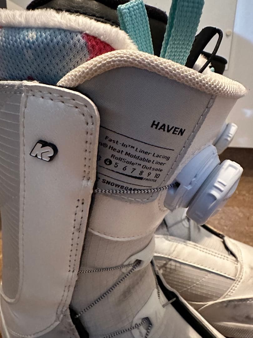 K2 スノーボードブーツ 25cm レディース ホワイト