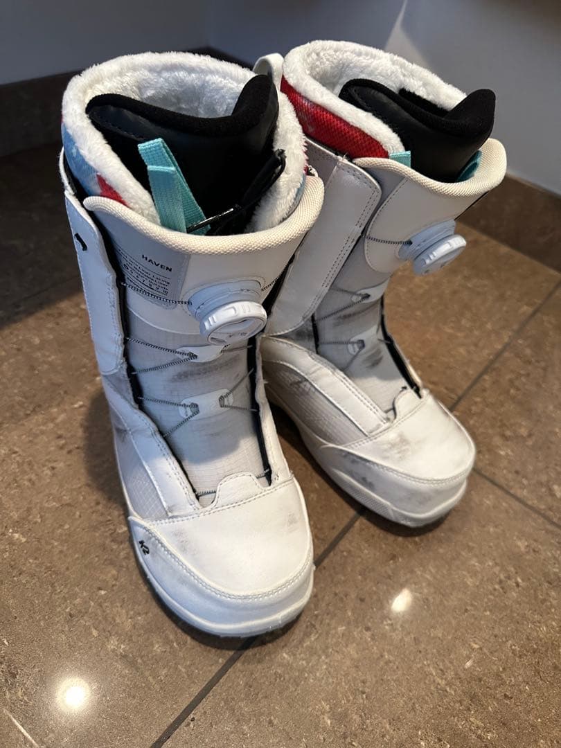 K2 スノーボードブーツ 25cm レディース ホワイト