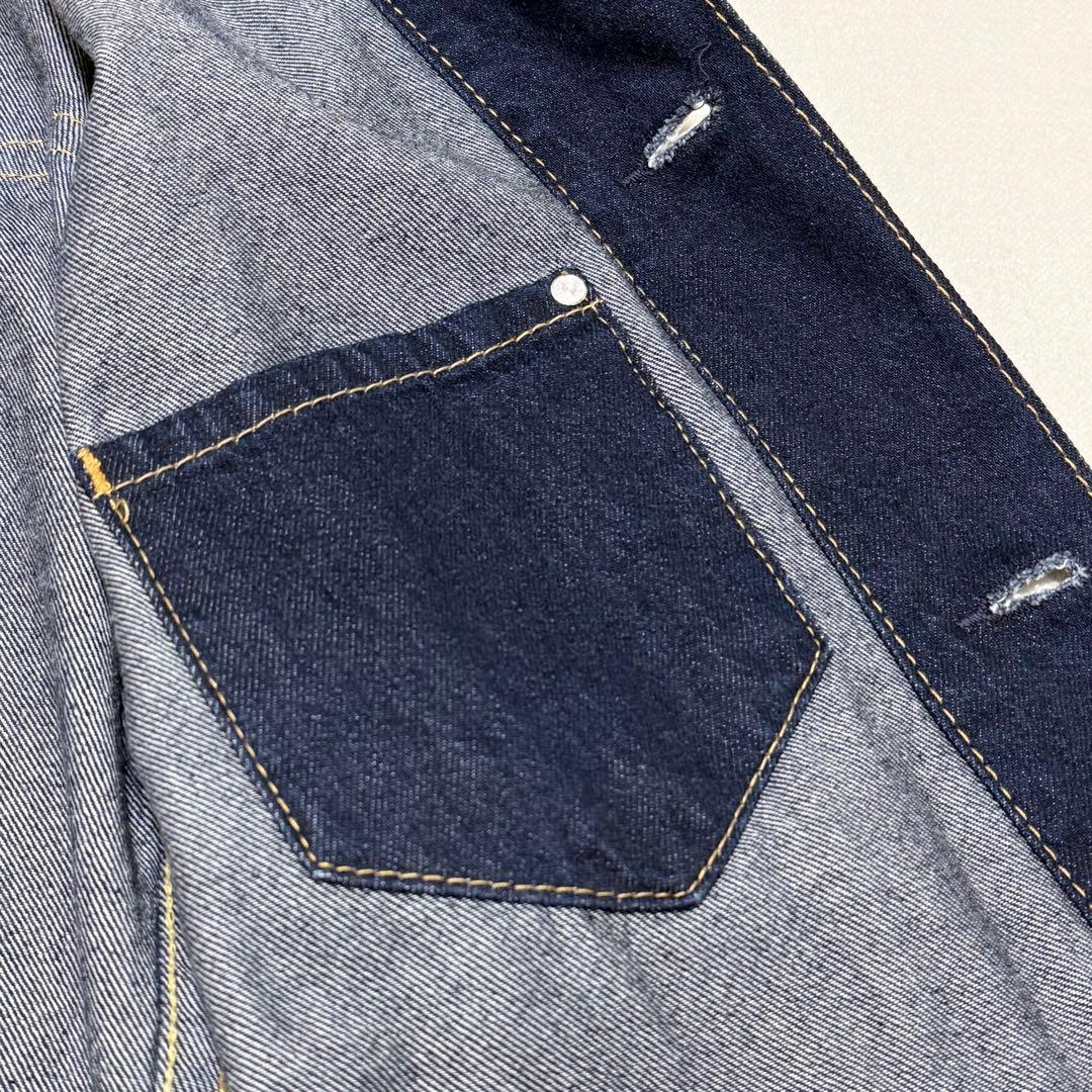 【試着程度】リーバイスプレミアム TYPE1 カバーオール デニムジャケット