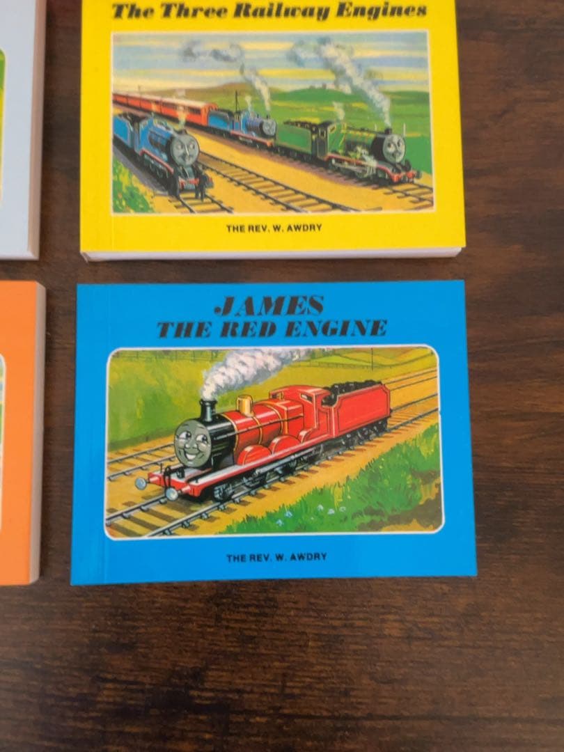 希少品　機関車トーマス　ビンテージ　ミニ絵本　4冊　海外版