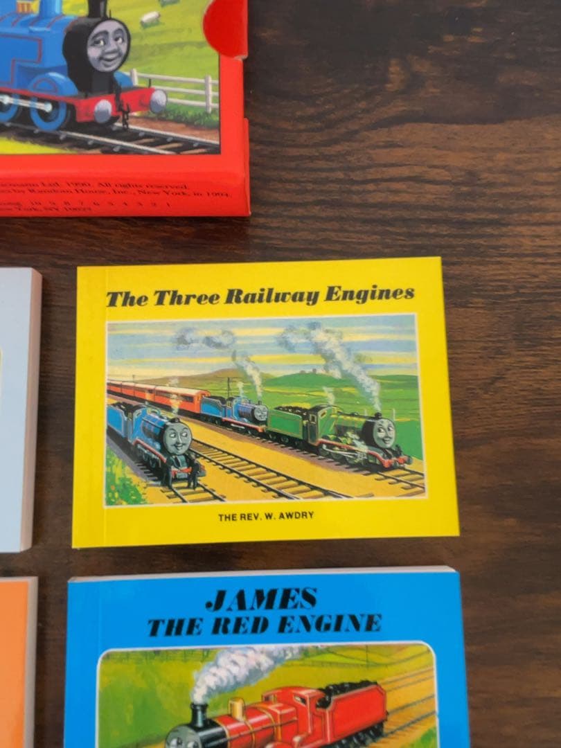 希少品　機関車トーマス　ビンテージ　ミニ絵本　4冊　海外版
