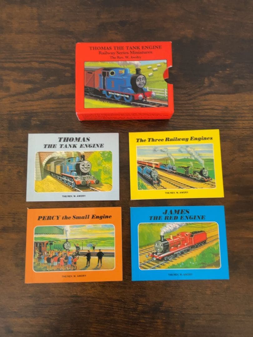 希少品　機関車トーマス　ビンテージ　ミニ絵本　4冊　海外版