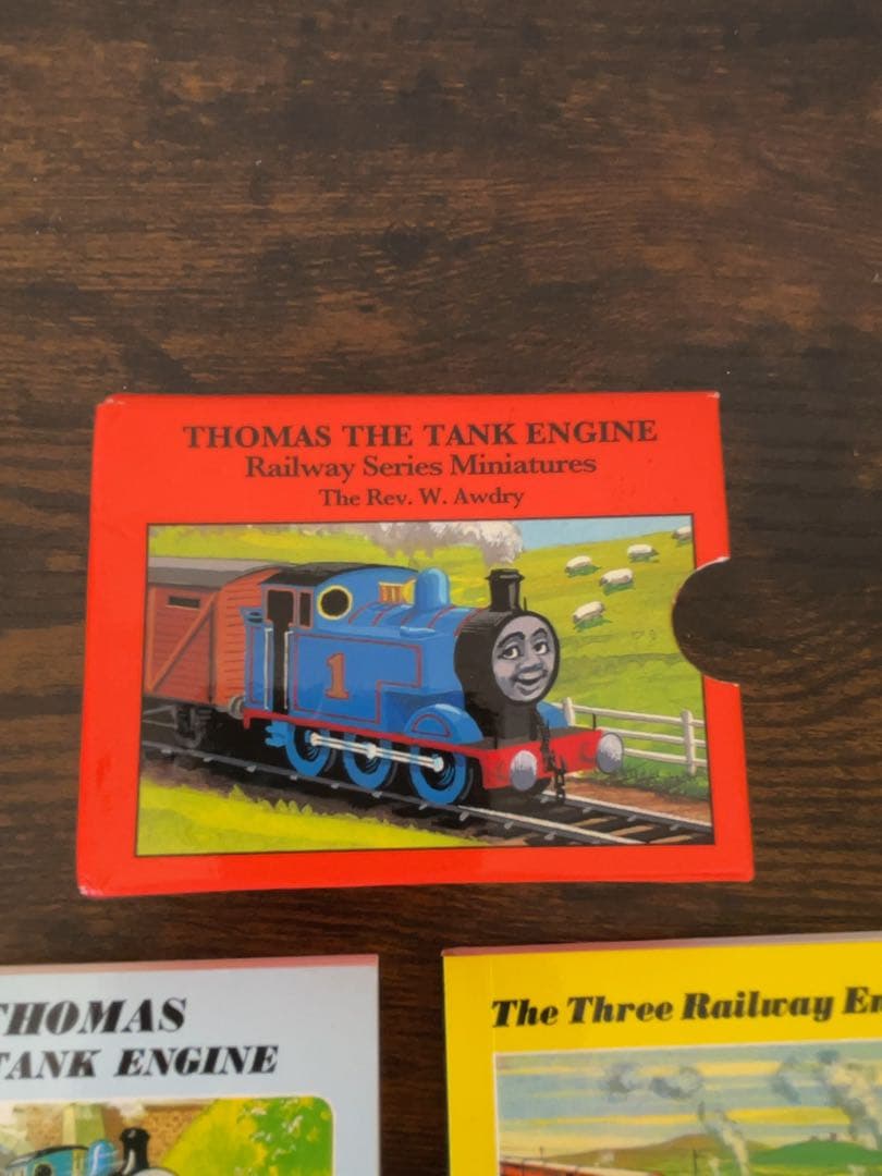 希少品　機関車トーマス　ビンテージ　ミニ絵本　4冊　海外版