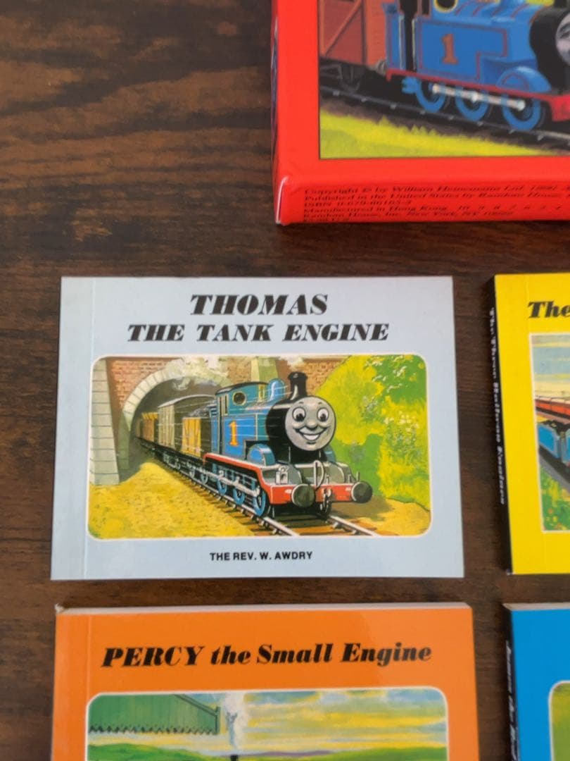 希少品　機関車トーマス　ビンテージ　ミニ絵本　4冊　海外版