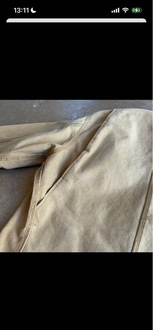 カーハート　チョアコート　裏地無し