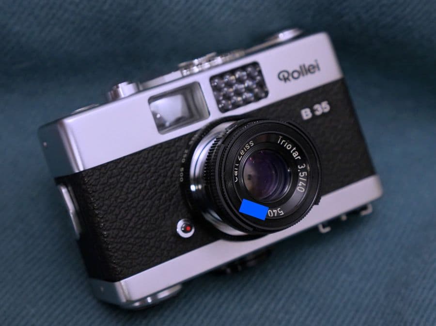 t*o様 Rollei B35　試写済　露出計動作　ジャンク扱いで