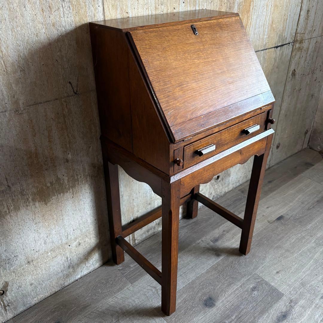 アンティーク　ライティングビューロー　ヴィンテージ　レトロ　ライティングデスク