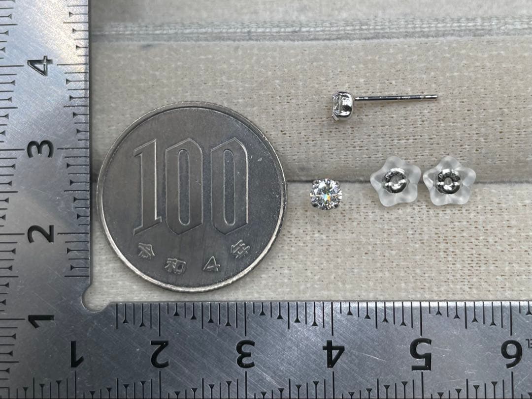 JA176★高級 ダイヤモンド0.318ct プラチナ ピアス